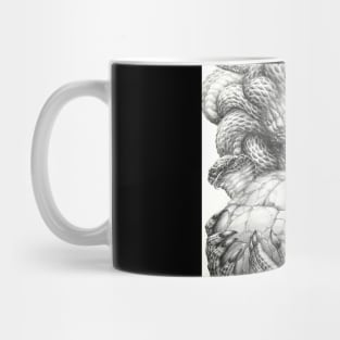 Medusa Pencil Drawing Mug